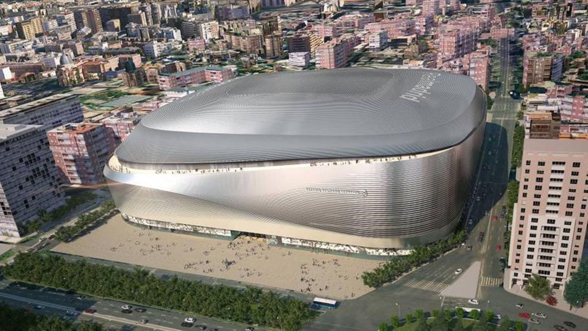 La mairie récompense le Real Madrid pour la rénovation du stade