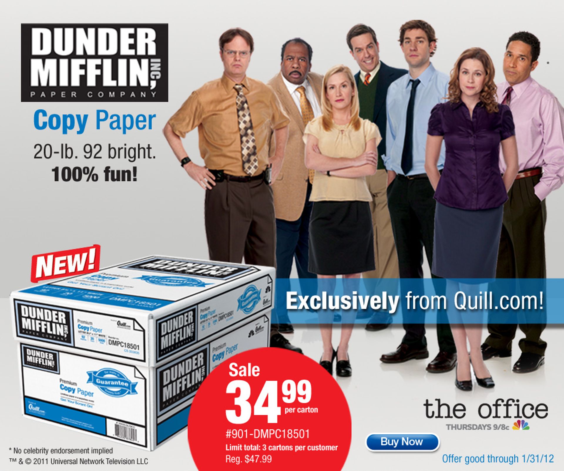 Dunder Mifflin (The Office) devient une véritable marque 