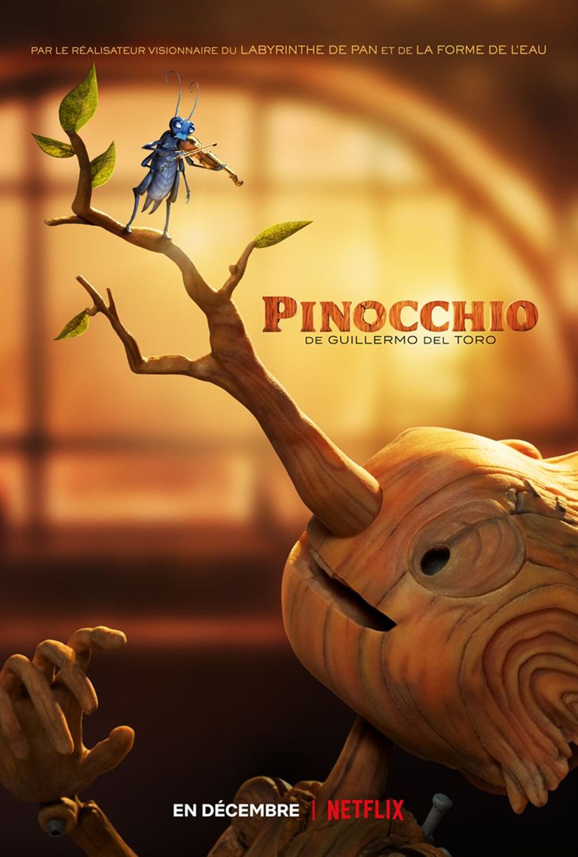 Pinocchio de Guillermo Del Toro, en salles le mercredi 23 novembre