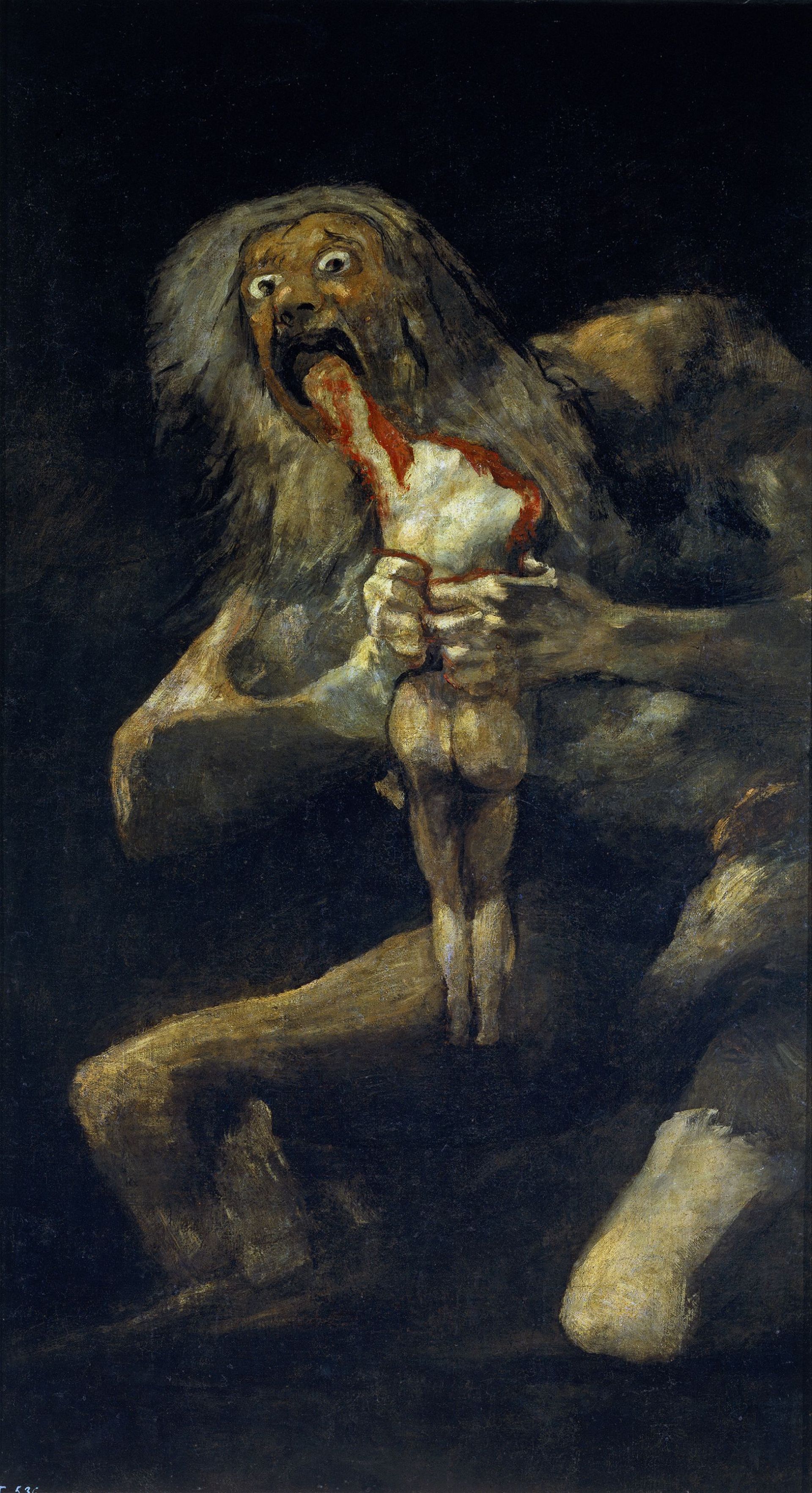 Goya, Saturne dévorant un de ses fils