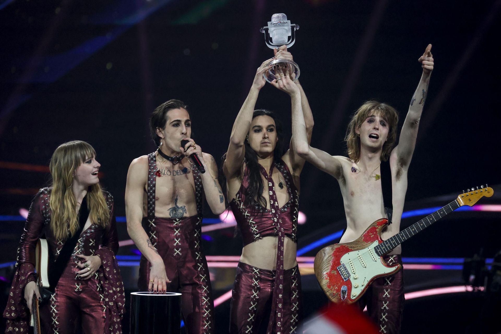 Maneskin Et L Italie Remportent L Eurovision 21