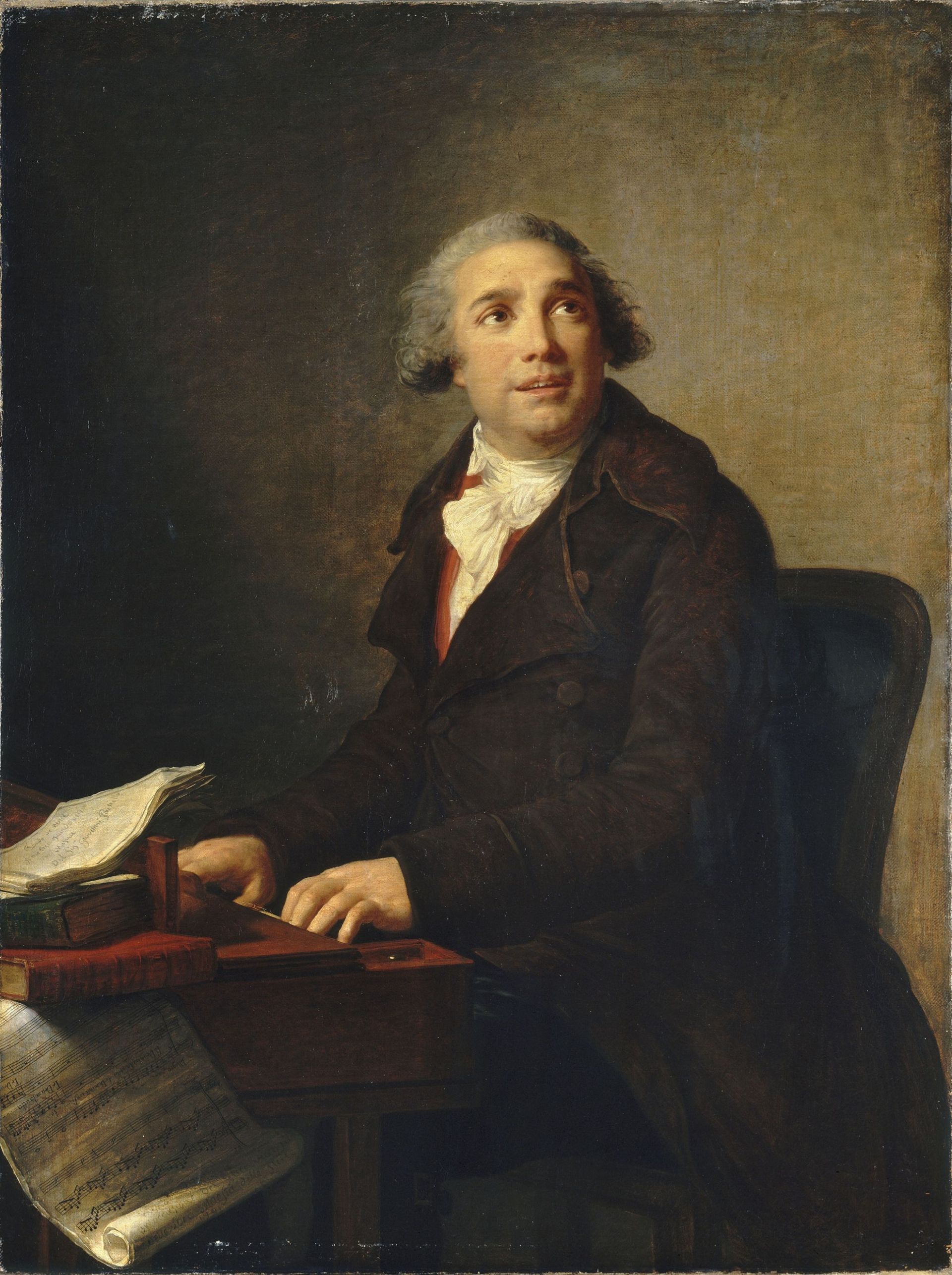 Giovanni Paisiello, peint par Elisabeth Vigée-Lebrun - Château de Versailles