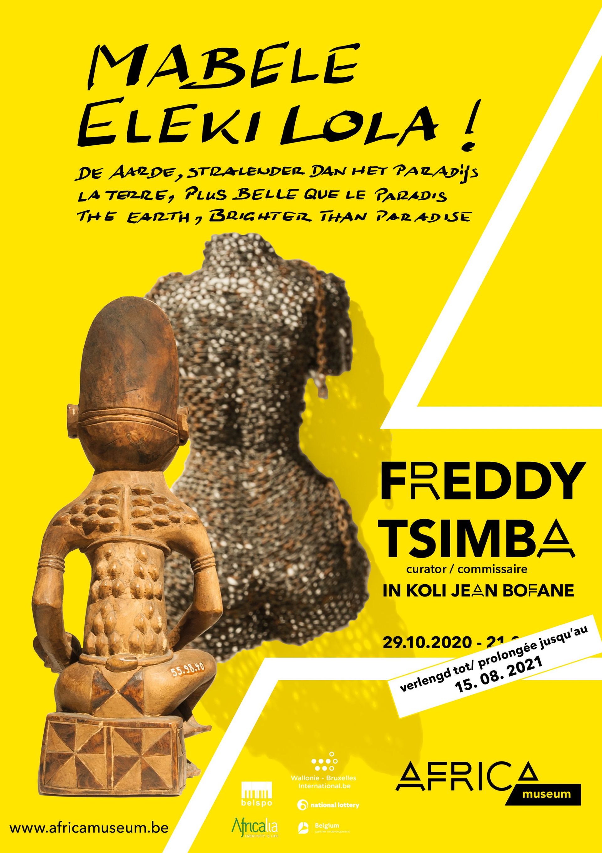 Mabele Eleki Lola ! Freddy Tsimba - AfricaMuseum 2020-2021