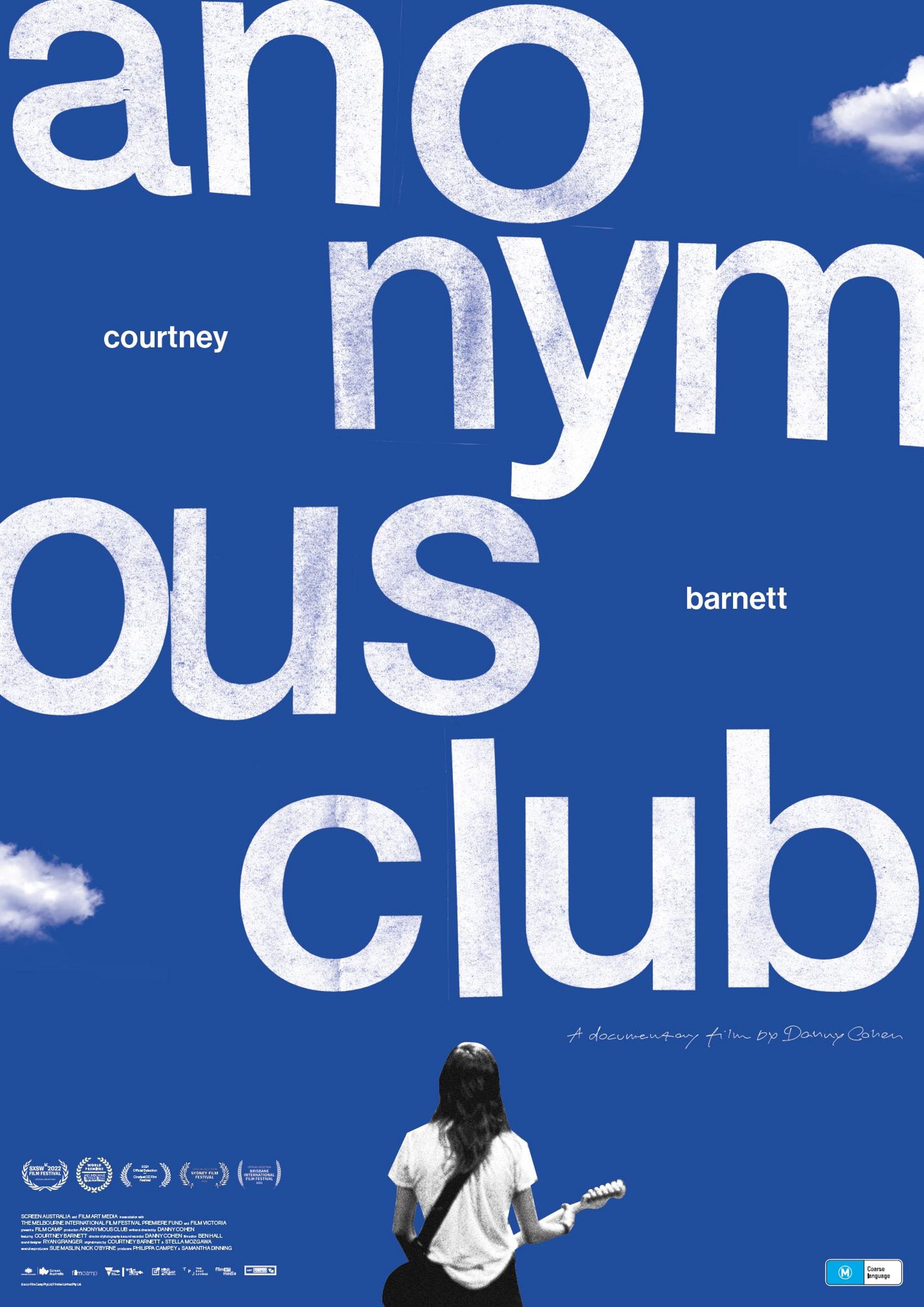 L’affiche du documentaire "Anonymous Club" réalisé par Danny Cohen