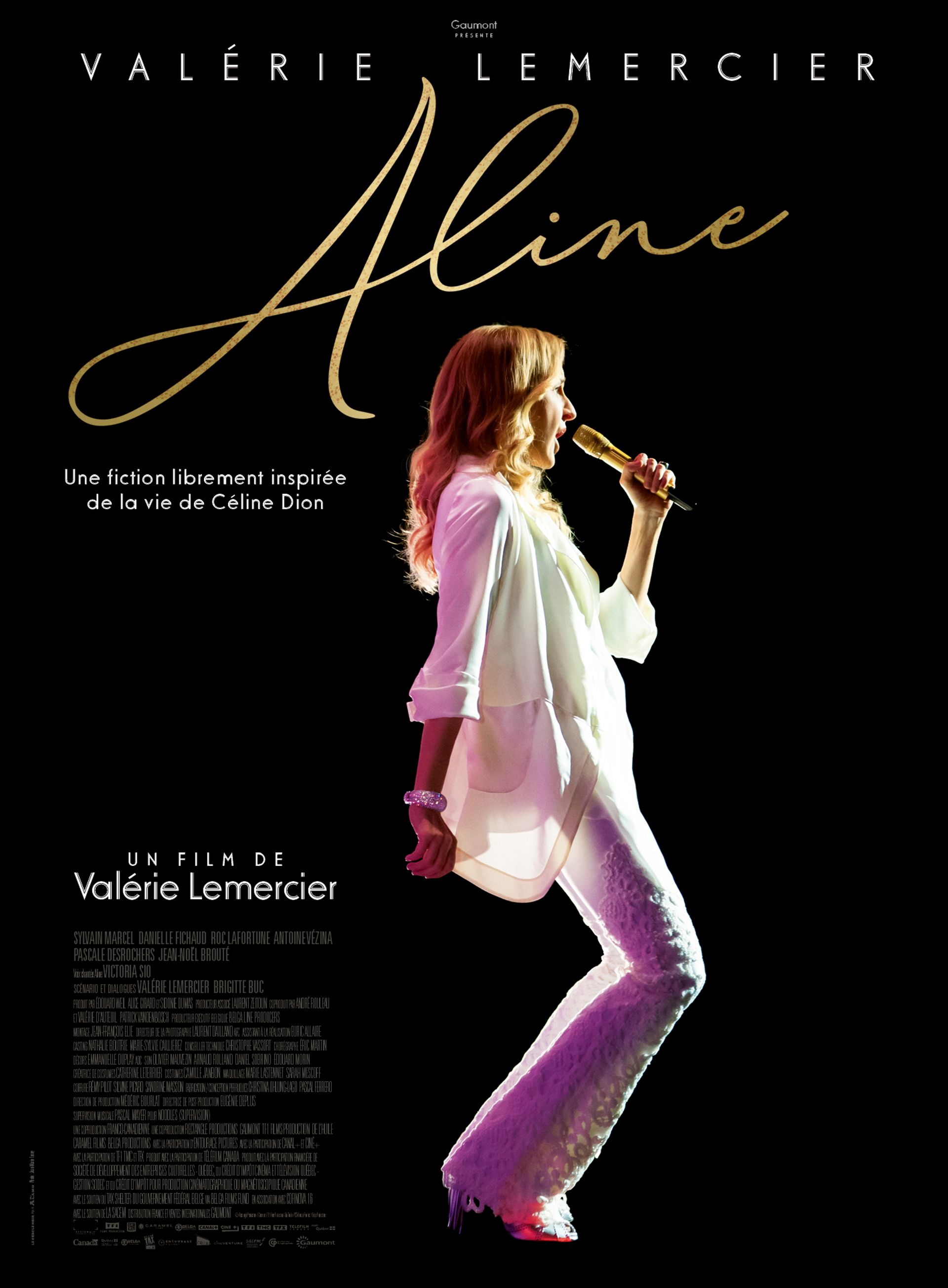 Les images de Valérie Lemercier incarnant Céline Dion... tant adulte qu'enfant
