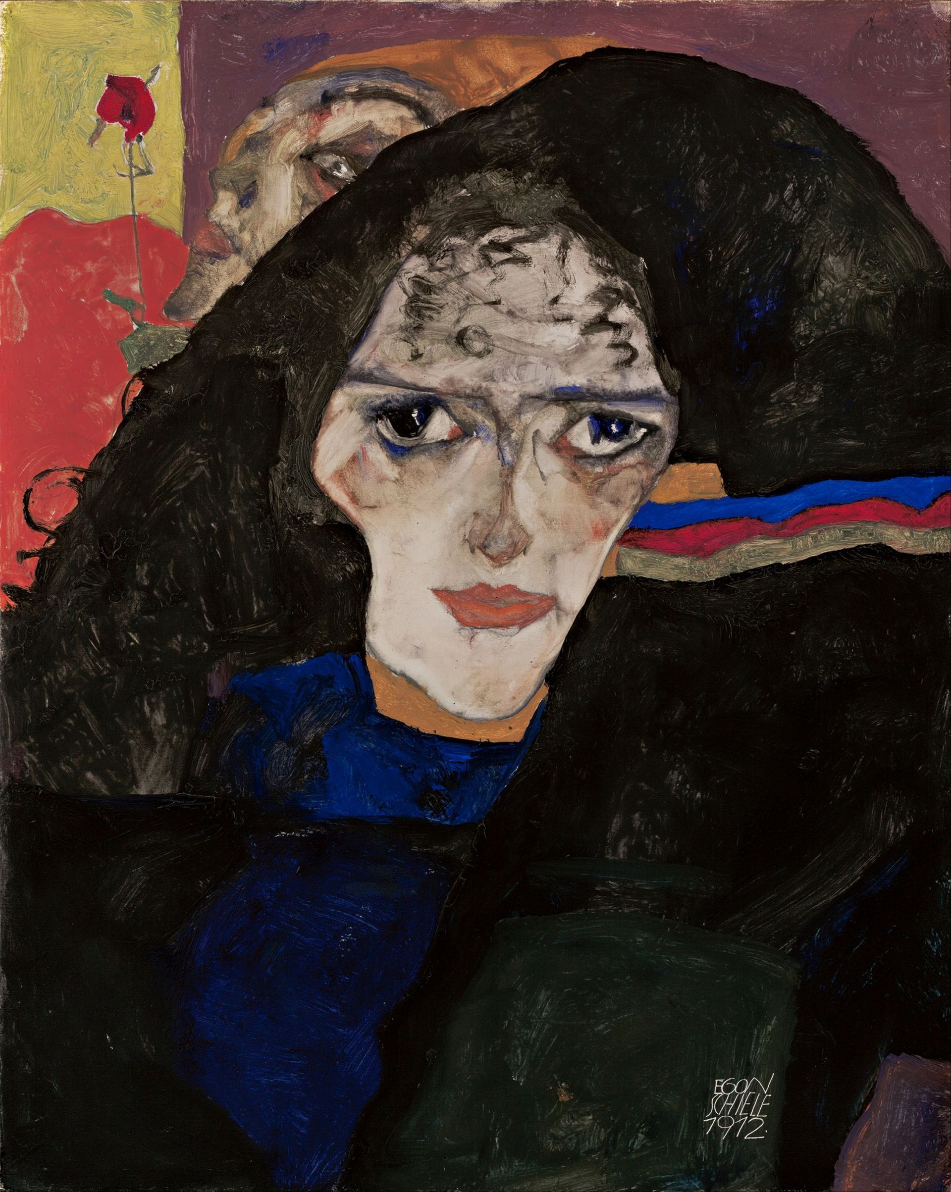 Egon Schiele - Mourning woman