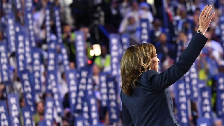 Et le 4e jour, les Démocrates adoubèrent Kamala Harris : 