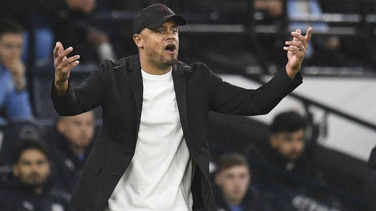 Le président de Burnley épaté par Kompany : "C'est un gars incroyable... tout le monde voulait se marier avec Vincent"