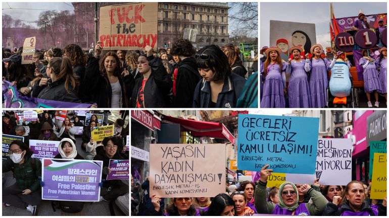 Journée mondiale de lutte pour les droits des femmes : comment se mobilisent-elles aux quatre coins du monde ?