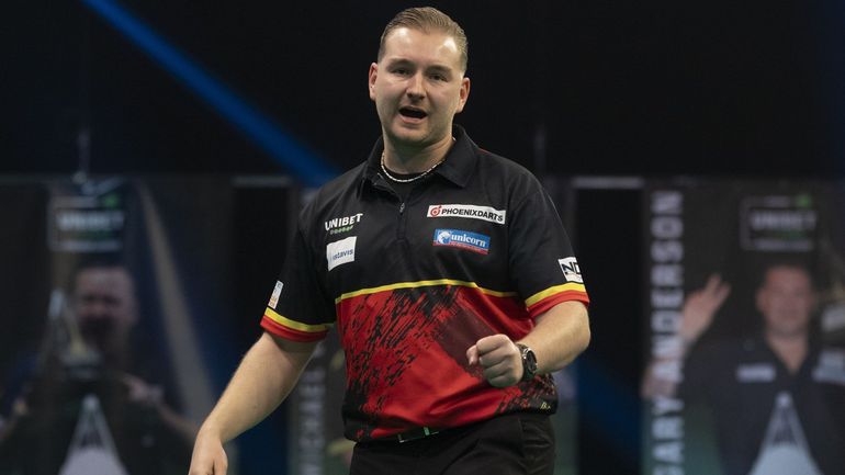 Darts : Dimitri Van den Bergh qualifié pour le second tour du World Matchplay