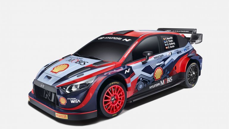 WRC : Hyundai dévoile la nouvelle i20 hybride de Thierry Neuville