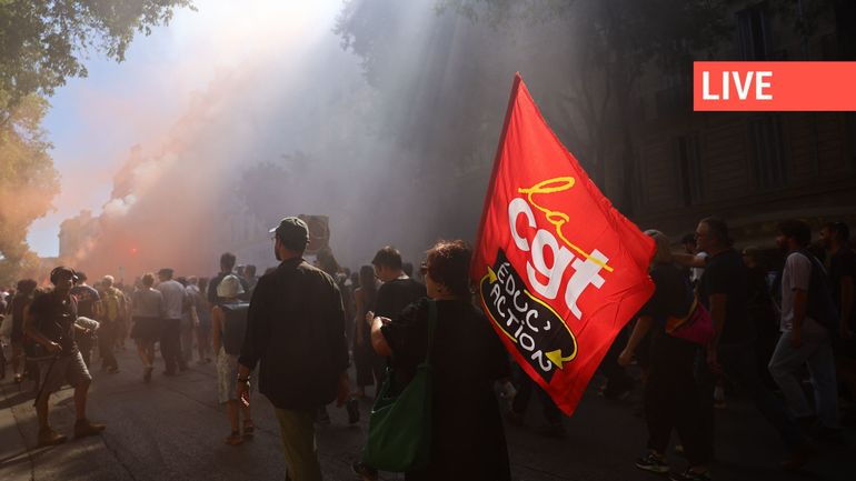 Direct – Journée de manifestations en France : le cortège s’est élancé à Paris, des manifestants se sont introduits dans le ministère de l'Économie