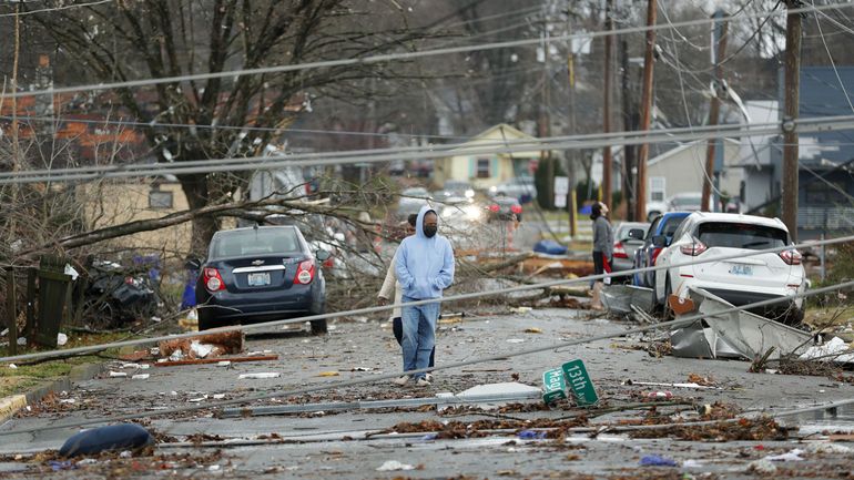 Des tornades destructrices s'abattent sur les Etats-Unis et font au moins 78 morts