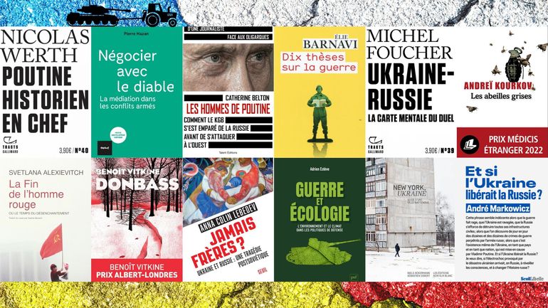 Guerre en Ukraine : des romans, des essais, des analyses, 12 bouquins pour mieux comprendre le conflit