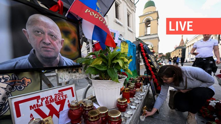 Direct - Guerre en Ukraine : Prigojine enterré dans l'intimité à Saint-Pétersbourg, annonce son service de presse