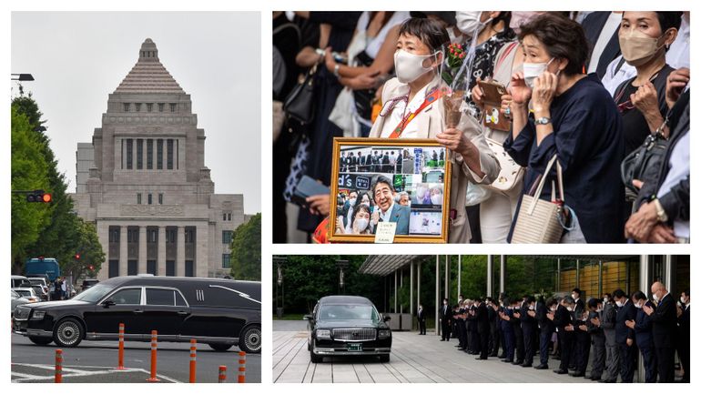 Assassinat de Shinzo Abe : émotion à Tokyo, où des milliers de Japonais se rassemblent pour les funérailles de l'ex-Premier ministre