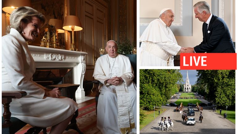 Direct - le Pape en Belgique : après Laeken et une maison de repos bruxelloise, François va se rendre à la KULeuven