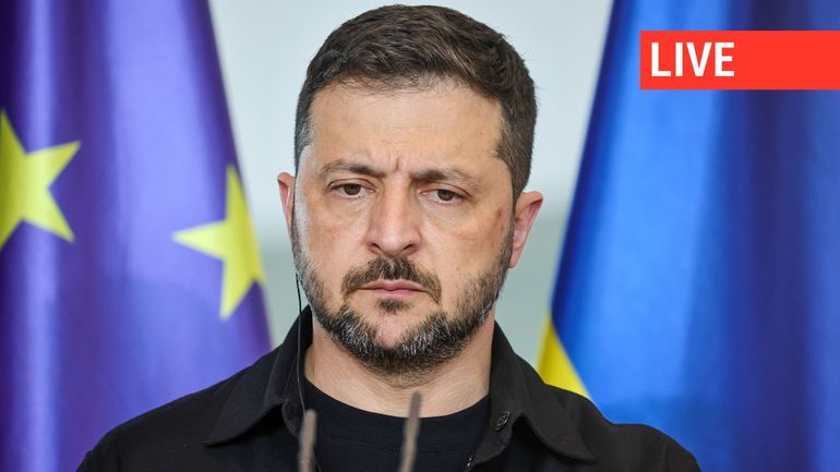 Direct - Guerre en Ukraine : Zelensky veut 
