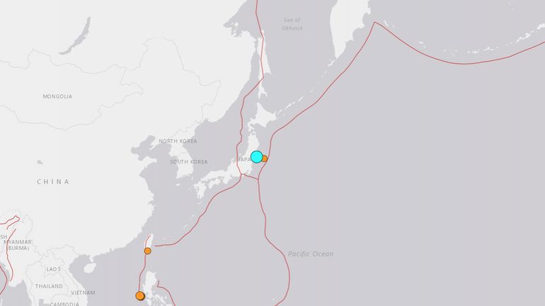 Japon: séisme de magnitude 7,3 dans l'est, tsunami évité à Fukushima