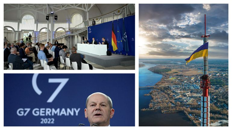 Guerre en Ukraine : le G7, réuni en Allemagne, promet 19,8 milliards de dollars pour soutenir les finances de Kiev
