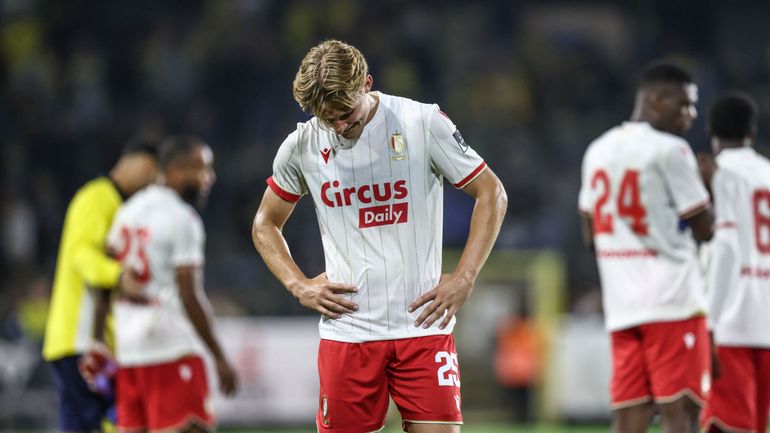 Ibe Hautekiet après la défaite du Standard à l'Union : 