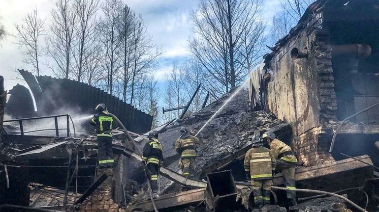 Russie: 15 morts dans l'incendie d'une usine d'explosifs