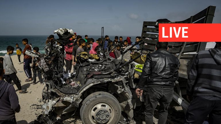 Direct - Guerre Israël-Gaza : neuf Palestiniens tués dans une attaque aérienne à l'encontre d'un camion humanitaire