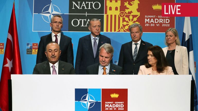 Direct - Guerre en Ukraine: le conflit au coeur d'un sommet décisif pour le futur de l'Otan à Madrid