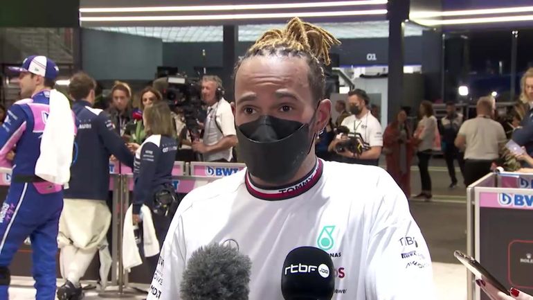 Lewis Hamilton fataliste après sa dixième place en Arabie Saoudite : "On est tellement lent... Beaucoup de boulot nous attend"