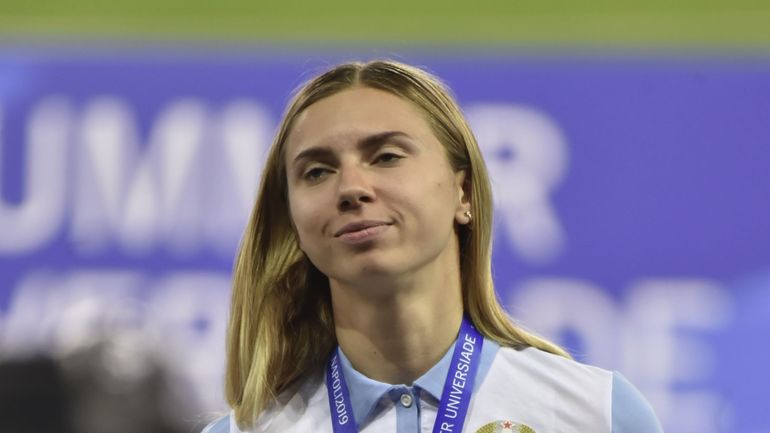 Une athlète biélorusse 