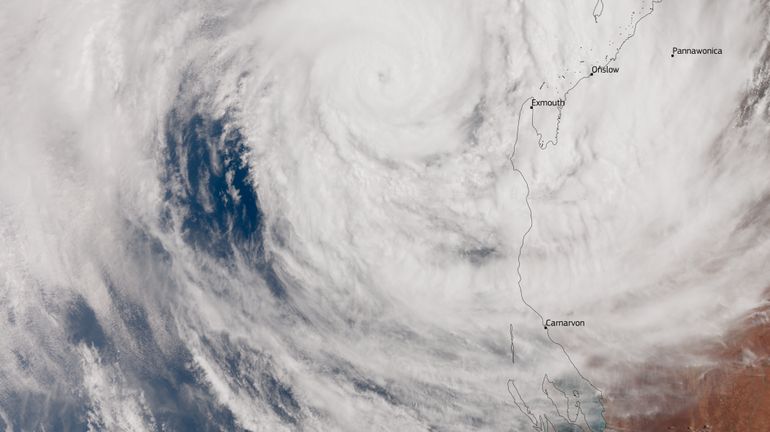 L'image satellite du jour : le cyclone destructeur Sean n'a pas épargné la côte ouest australienne