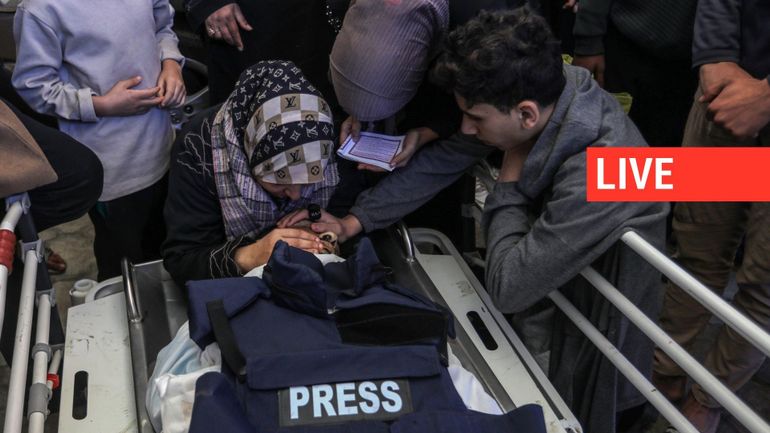 Direct - Guerre Israël-Gaza : la fédération internationale des journalistes fait état de 75 travailleurs de la presse morts à Gaza depuis le 7 octobre