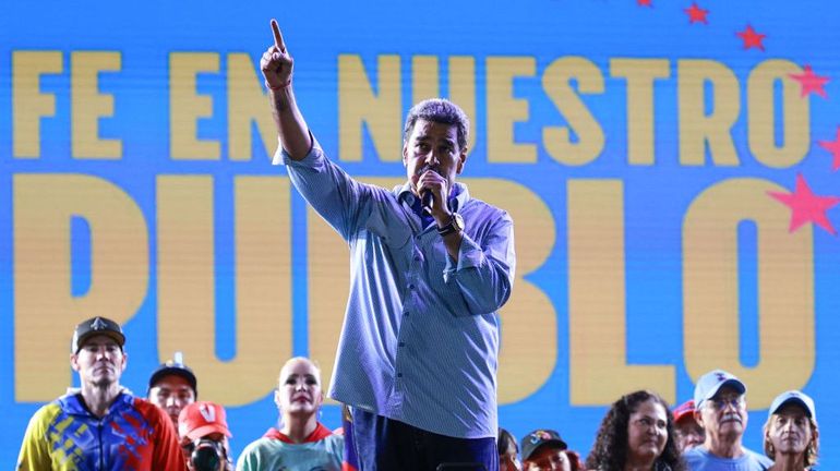 Venezuela : Nicolas Maduro réélu président avec 51,20% des voix, l'opposition conteste les résultats