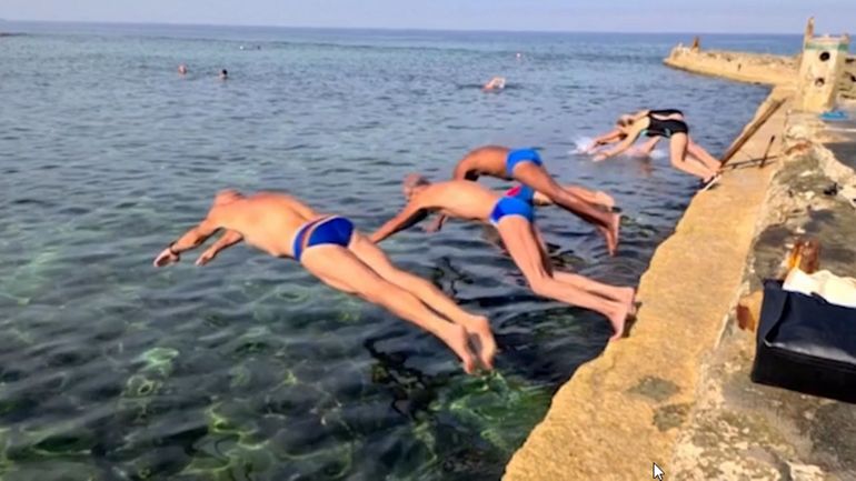 Après deux ans, les nageurs cubains retrouvent la mer