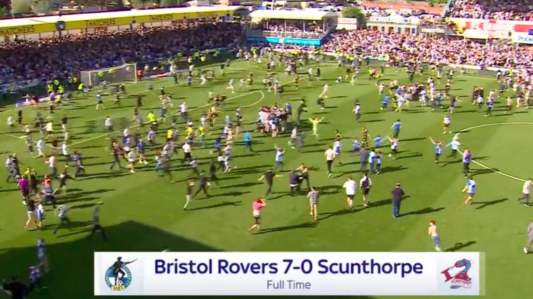 Folie à Bristol, promu en D3 via la différence de buts… grâce à un succès 7-0 lors de la dernière journée