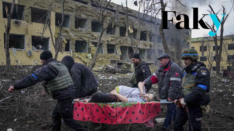 Le bombardement de l'hôpital pédiatrique de Marioupol n'est pas une mise en scène