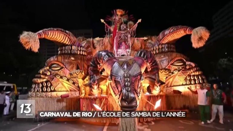 Carnaval de Rio : un défilé contre l'intolérance religieuse, mettant en avant une divinité afro-brésilienne, récompensé