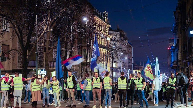 En Serbie, la colère ne faiblit pas : les photos prises au coeur de la contestation étudiante