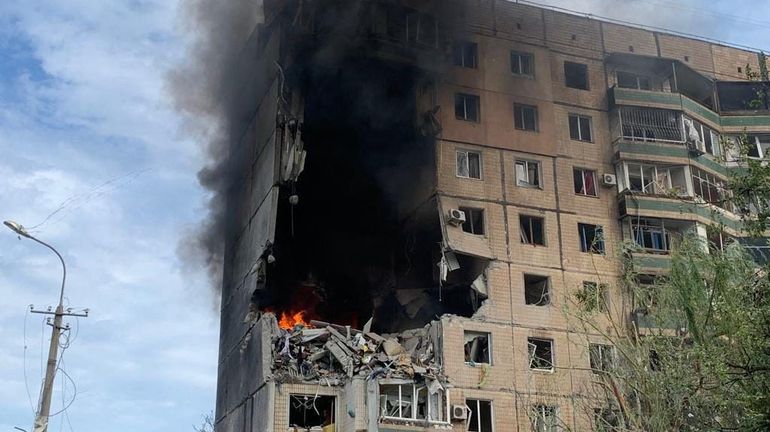 Guerre en Ukraine : au moins 10 morts et 31 blessés dans des frappes russes à Kryvyï Rig