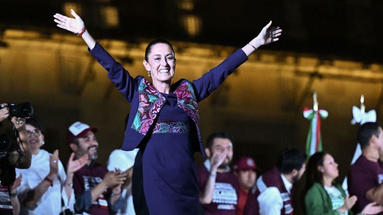 Claudia Sheinbaum officiellement confirmée comme gagnante de l'élection présidentielle au Mexique