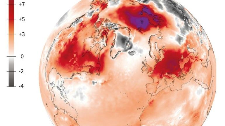 Après un été et un automne records, le monde a connu son hiver le plus chaud jamais enregistré