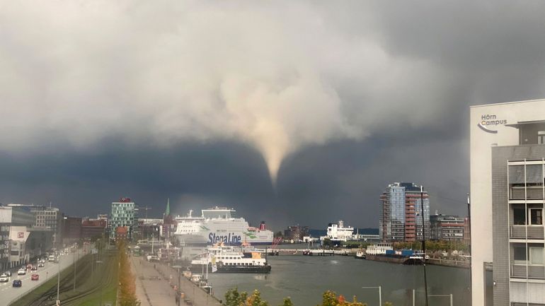 Allemagne : une tornade touche la ville de Kiel et fait au moins six blessés