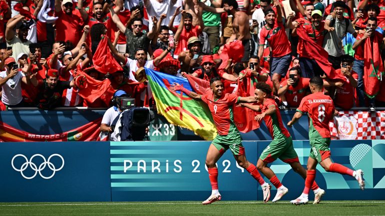 JO Paris 2024 : le sublime but collectif du Maroc face à l’Argentine, avec Bilal El Khannouss à la baguette