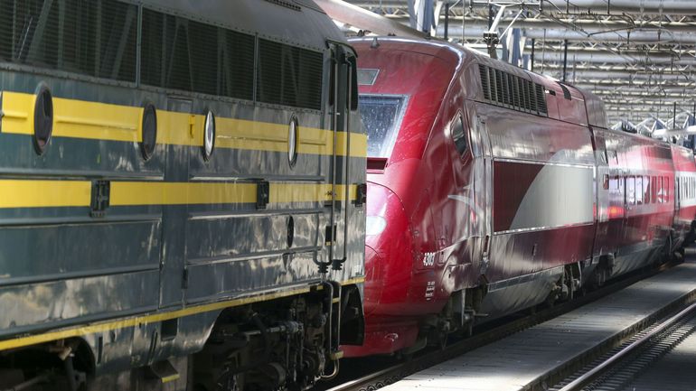 La circulation des trains internationaux de et vers la France est interrompue depuis Bruxelles en raison du givre