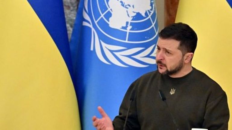 Guerre en Ukraine : Zelensky dit avoir 