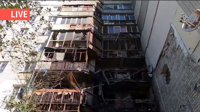 Direct - Guerre en Ukraine : des attaques à Kherson et à Kharkiv font trois morts