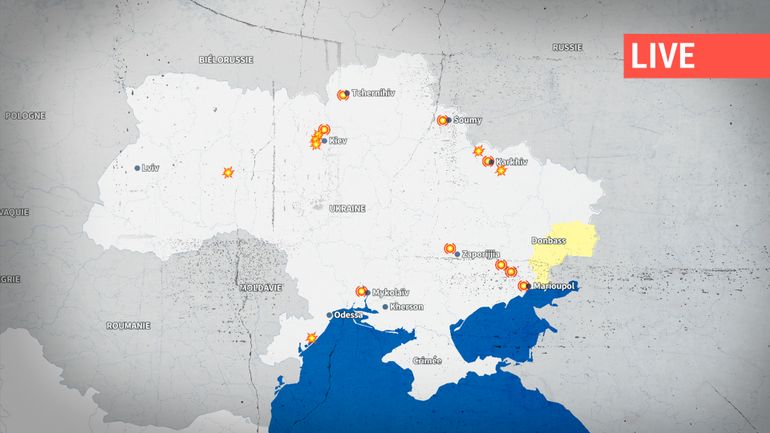 Guerre en Ukraine (direct) : plus de deux millions de personnes ont fui l'Ukraine