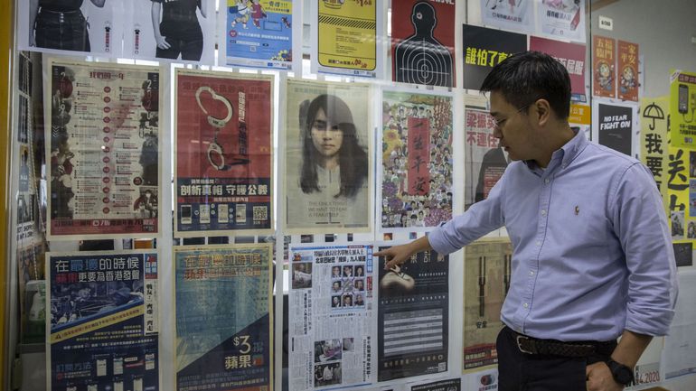 Hong Kong: deux millions d'euros d'actifs du journal d'opposition Apple Daily gelés
