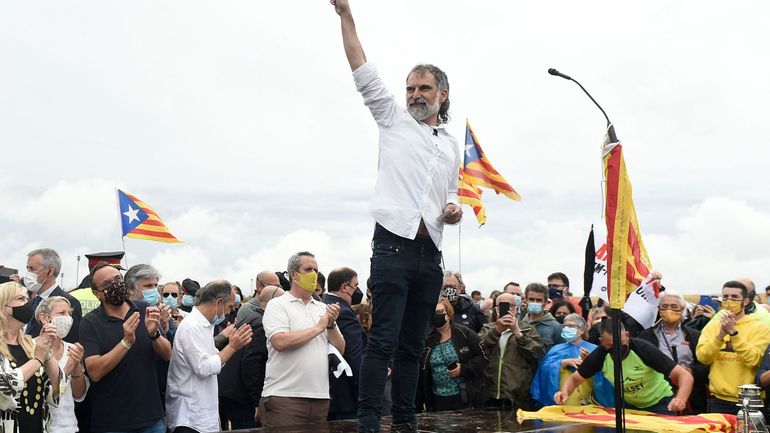 Crise en Catalogne : l'indépendantiste Jordi Cuixart 