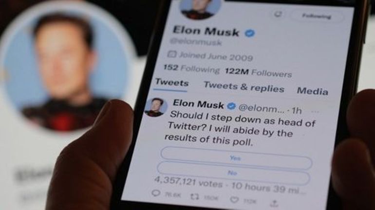 Elon Musk met en doute le résultat du sondage Twitter qu'il a initié